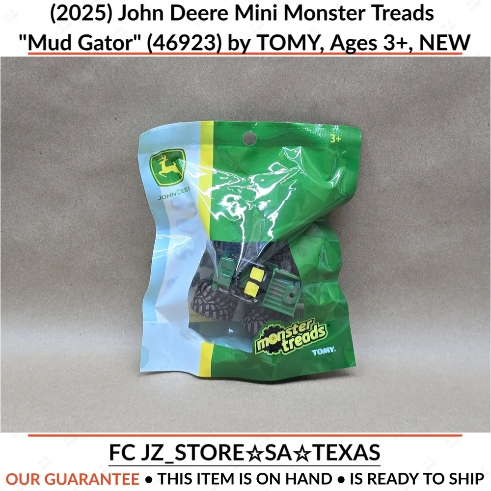 John Deere Mini Monster Treads Toy - Picture 1 of 8